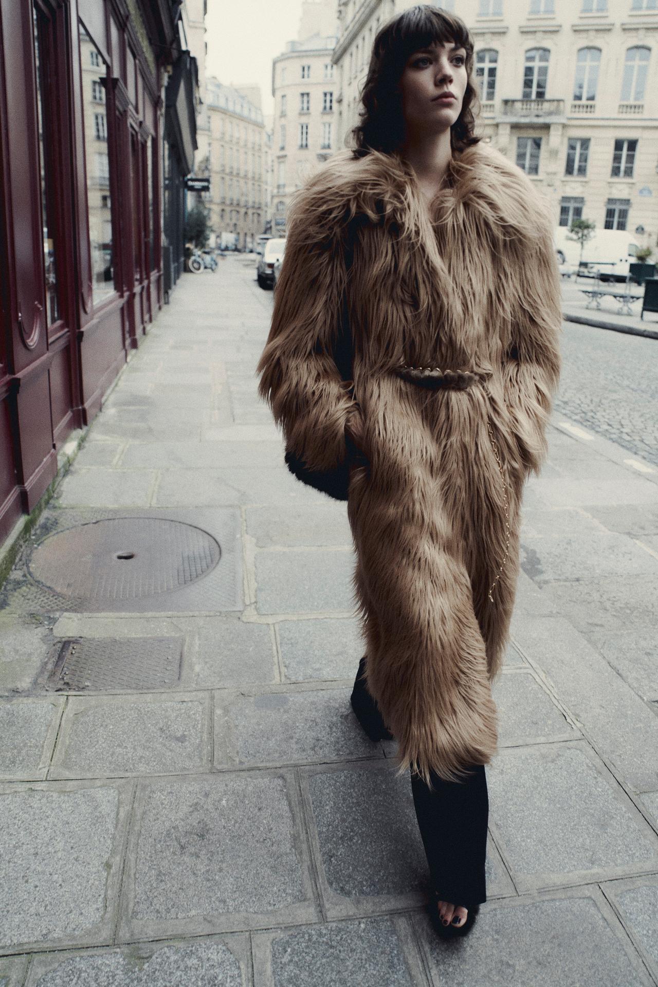 Faux Fur Long Coat Limited Edition – Bellator Mentis