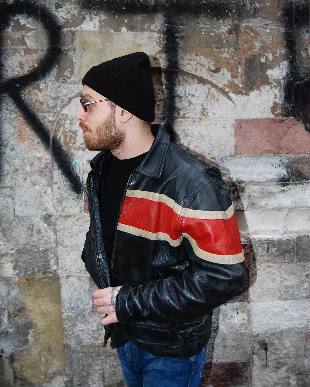 Fashion Leather Jacket mens