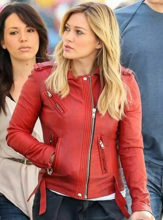 Women Fashion Leather Jacket