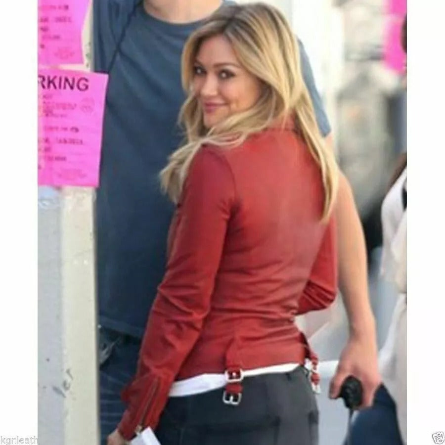 Women Fashion Leather Jacket