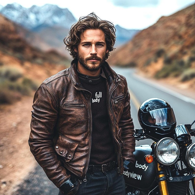 Biker Leather Jacket