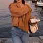 Womens Suede Jacket Bomber Jacket